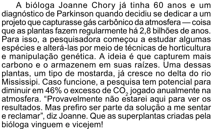 Trecho original com figura, tabela ou fórmula da questão 39 do ENEM 2023 - 1º Dia – Caderno 4 – Rosa – Reaplicação/PPL.