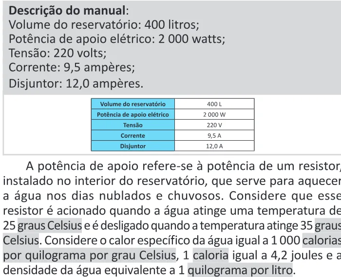 Trecho original com figura, tabela ou fórmula da questão 118 do ENEM 2025 - 2º Dia – Caderno 11 – Laranja (Braile e ledor) – Reaplicação - (Ledor).
