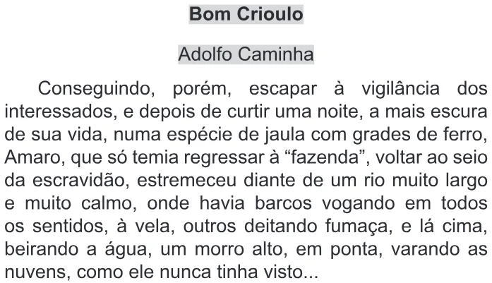 Trecho original com figura, tabela ou fórmula da questão 45 do ENEM 2022 - 1º Dia – Caderno 9 – Laranja (braile e ledor) – Reaplicação/PPL.