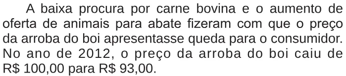 Trecho original com figura, tabela ou fórmula da questão 156 do ENEM 2017 - 2º Dia - Caderno 5 - Amarelo – Reaplicação/PPL.