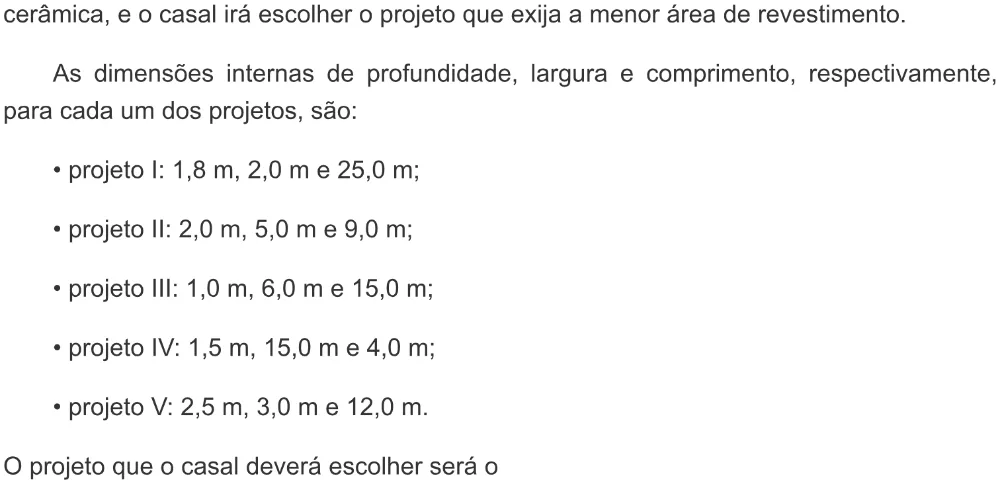 Trecho original com figura, tabela ou fórmula da questão 167 do ENEM 2022 - 2º Dia – Caderno 5 – Amarelo – Aplicação digital.