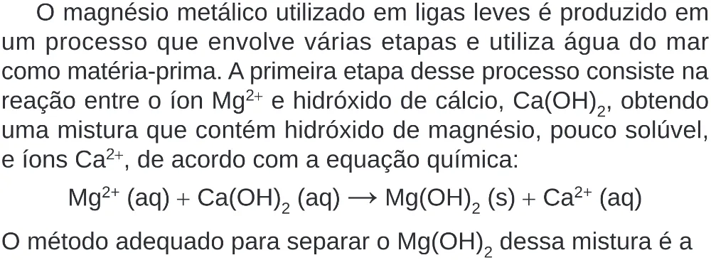 Trecho original com figura, tabela ou fórmula da questão 133 do ENEM 2024 - 2º Dia – Caderno 8 – Verde – Aplicação Regular - (Superampliada).