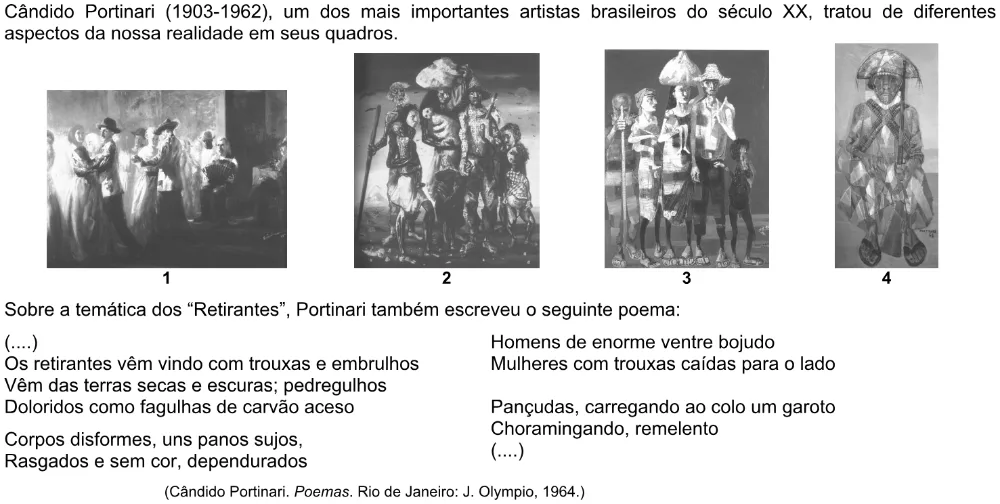 Trecho original com figura, tabela ou fórmula da questão 20 do ENEM 2005 - Caderno Amarelo.