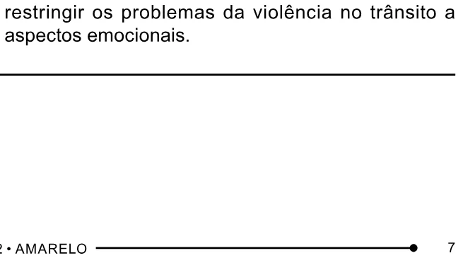 Alternativa E da questão 11 do ENEM 2023 - 1º Dia – Caderno 2 – Amarelo – Aplicação Regular.