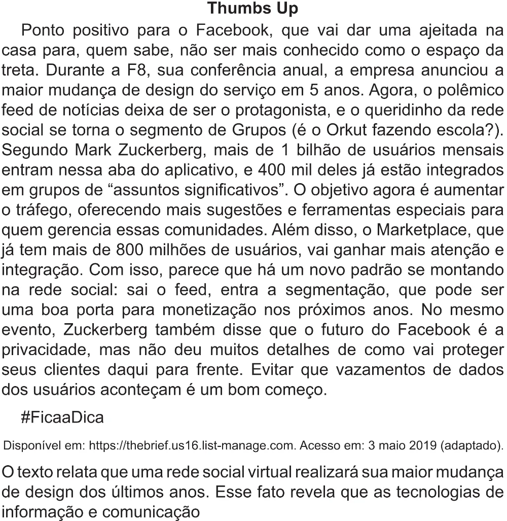 Trecho original com figura, tabela ou fórmula da questão 22 do ENEM 2021 - 1º Dia – Caderno 10 – Verde (Libras – Superampliada) – Aplicação Regular.