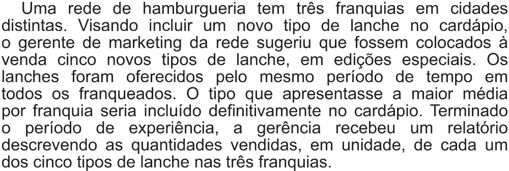 Trecho original com figura, tabela ou fórmula da questão 174 do ENEM 2021 - 2º Dia – Caderno 5 – Amarelo (Superampliada) – Aplicação Regular.
