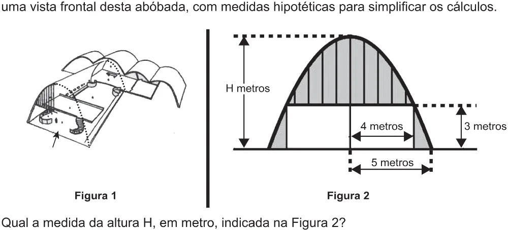 Trecho original com figura, tabela ou fórmula da questão 176 do ENEM 2017 - 2º Dia - Caderno 5 – Amarelo(Ampliada) – Aplicação regular.