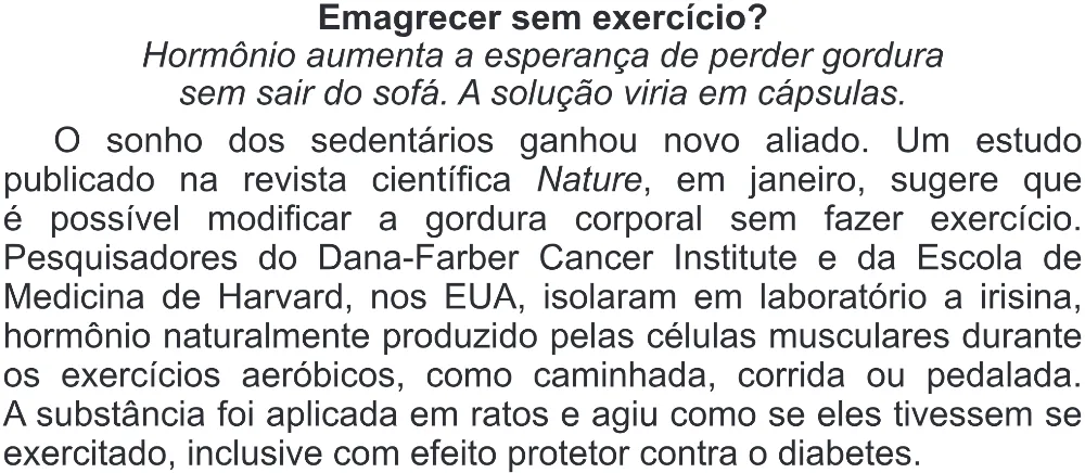 Trecho original com figura, tabela ou fórmula da questão 28 do ENEM 2019 - 1º Dia – Caderno 2 – Amarelo (Superampliada) – Aplicação Regular.