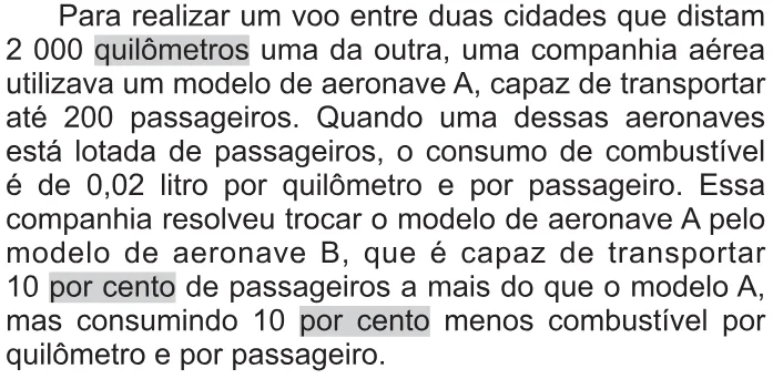 Trecho original com figura, tabela ou fórmula da questão 157 do ENEM 2021 - 2º Dia – Caderno 11 – Laranja (braile e ledor) – Aplicação Regular.