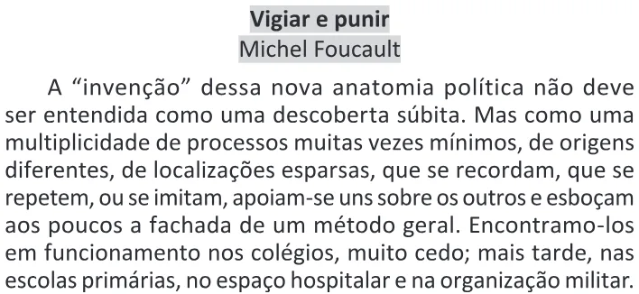 Trecho original com figura, tabela ou fórmula da questão 57 do ENEM 2025 - 1º Dia – Caderno 9 – Laranja (Braile e ledor) – Aplicação Regular - (Ledor).