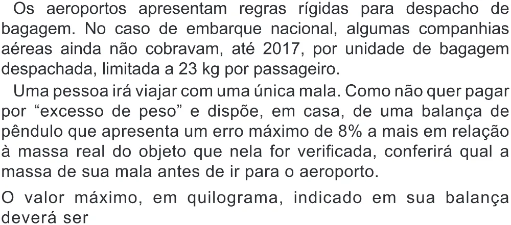Trecho original com figura, tabela ou fórmula da questão 179 do ENEM 2022 - 2º Dia – Caderno 6 – Cinza (Superampliada) – Reaplicação/PPL.