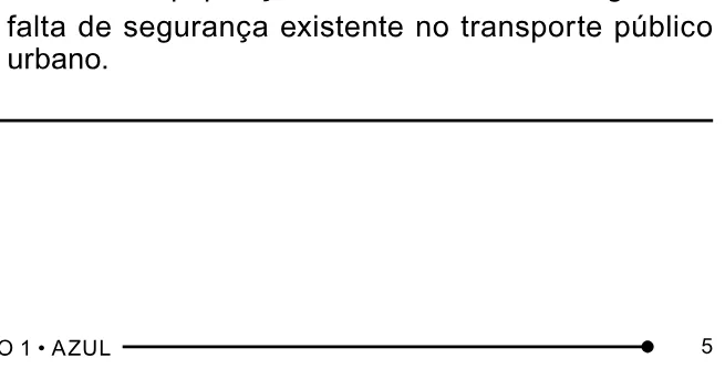 Alternativa E da questão 5 (espanhol) do ENEM 2023 - 1º Dia – Caderno 1 – Azul – Aplicação Regular.