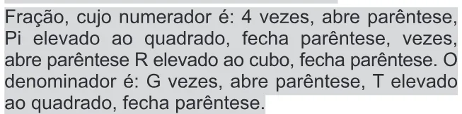 Alternativa D da questão 67 do ENEM 2015 - 1º Dia - Caderno 11 - Branco – Reaplicação/PPL - Ledor.