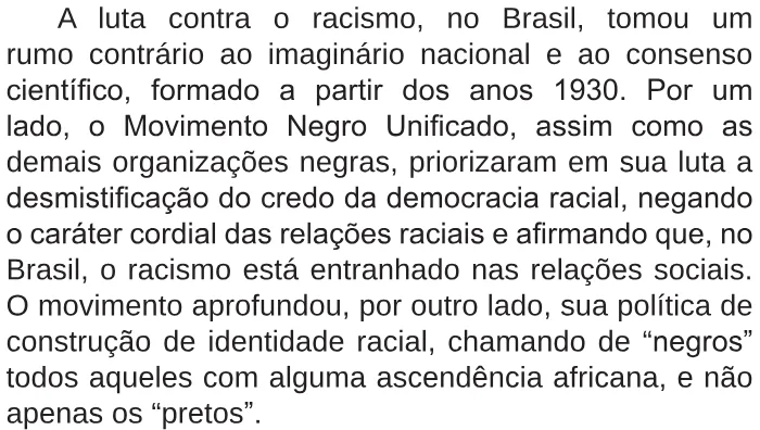 Trecho original com figura, tabela ou fórmula da questão 77 do ENEM 2017 - 1º Dia - Caderno 1 - Azul – Reaplicação/PPL.