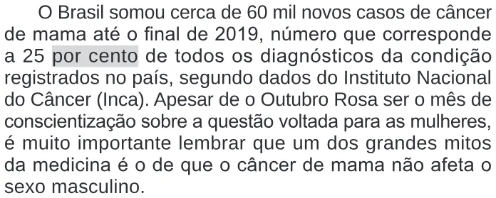 Trecho original com figura, tabela ou fórmula da questão 10 do ENEM 2024 - 1º Dia – Caderno 9 – Laranja (Braile e ledor) – Aplicação Regular.