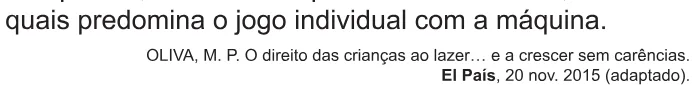 Trecho original com figura, tabela ou fórmula da questão 19 do ENEM 2021 - 1º Dia – Caderno 1 – Azul – Aplicação Regular.