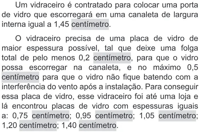Trecho original com figura, tabela ou fórmula da questão 174 do ENEM 2019 - 2º Dia – Caderno 11 – Laranja – Reaplicação/PPL.