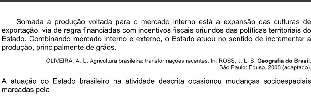 Trecho original com figura, tabela ou fórmula da questão 81 do ENEM 2020 - 1º Dia - Caderno 3 – Branco – Inglês – Aplicação digital.