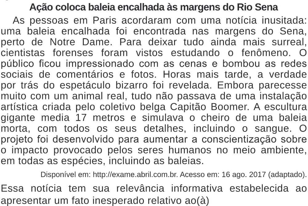 Trecho original com figura, tabela ou fórmula da questão 13 do ENEM 2020 - 1º Dia – Caderno 4 – Rosa (Superampliada) – Reaplicação/PPL.