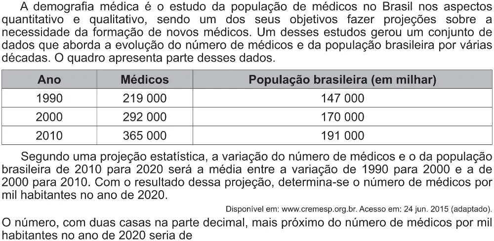 Trecho original com figura, tabela ou fórmula da questão 164 do ENEM 2021 - 2º Dia – Caderno 12 – Verde (Libras – Ampliada) – Aplicação Regular.