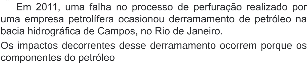 Trecho original com figura, tabela ou fórmula da questão 114 do ENEM 2020 - 2º Dia - Caderno 8 – Rosa (Superampliada) – Aplicação Regular.
