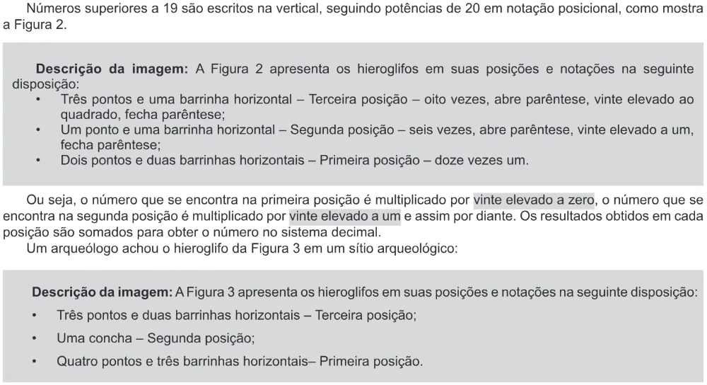 Trecho original com figura, tabela ou fórmula da questão 147 do ENEM 2015 - 2º Dia - Caderno 14 - Cinza – Reaplicação/PPL - Ledor.