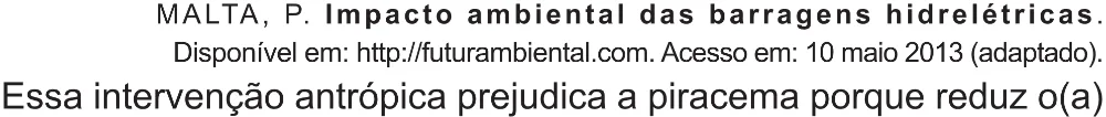 Trecho original com figura, tabela ou fórmula da questão 110 do ENEM 2017 - 2º Dia - Caderno 5 – Amarelo (Superampliada) – Aplicação regular.