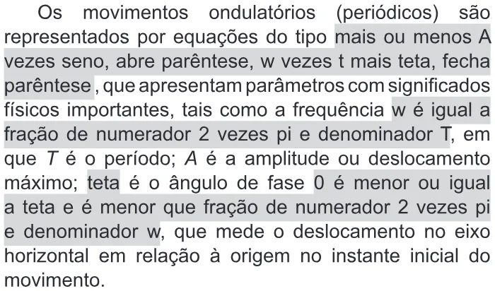 Trecho original com figura, tabela ou fórmula da questão 145 do ENEM 2019 - 2º Dia – Caderno 11 – Laranja – Reaplicação/PPL.