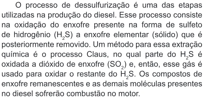 Trecho original com figura, tabela ou fórmula da questão 56 do ENEM 2016 - 1º Dia - Caderno 11 - Branco – Reaplicação/PPL.
