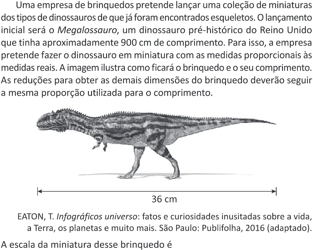Trecho original com figura, tabela ou fórmula da questão 144 do ENEM 2025 - 2º Dia – Caderno 11 – Laranja (Braile e ledor) – Reaplicação - (Superampliada).