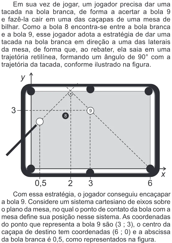 Trecho original com figura, tabela ou fórmula da questão 153 do ENEM 2016 - 2º Dia - Caderno 13 - Cinza – Reaplicação/PPL.