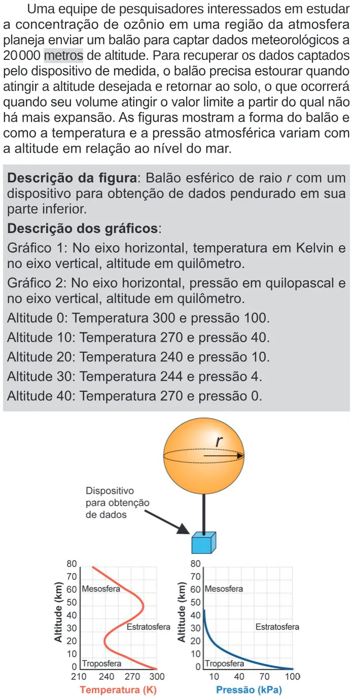 Trecho original com figura, tabela ou fórmula da questão 121 do ENEM 2024 - 2º Dia – Caderno 11 – Laranja (braile e ledor) – Reaplicação/PPL.