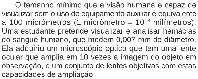Trecho original com figura, tabela ou fórmula da questão 163 do ENEM 2024 - 2º Dia – Caderno 5 – Amarelo – Aplicação Regular.