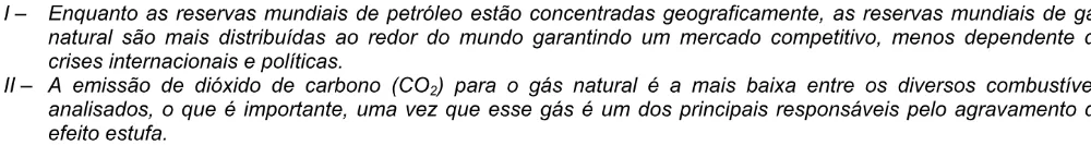 Trecho original com figura, tabela ou fórmula da questão 40 do ENEM 2005 - Caderno Amarelo.