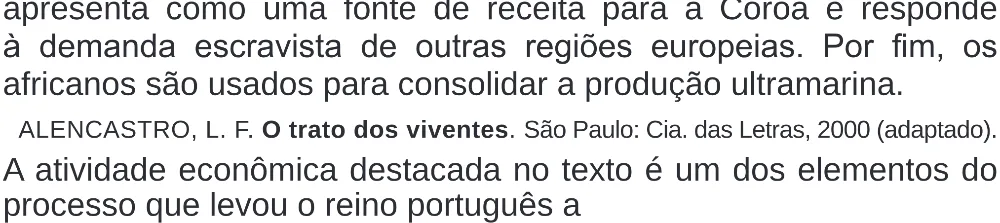 Trecho original com figura, tabela ou fórmula da questão 81 do ENEM 2020 - 1º Dia – Caderno 4 – Rosa (Superampliada) – Reaplicação/PPL.