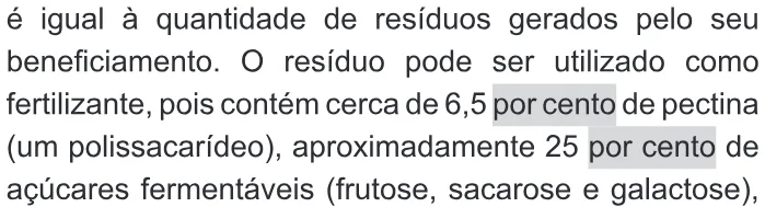 Trecho original com figura, tabela ou fórmula da questão 131 do ENEM 2019 - 2º Dia – Caderno 11 – Laranja (Braile e Ledor) – Aplicação Regular.