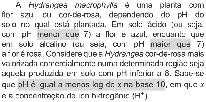 Trecho original com figura, tabela ou fórmula da questão 152 do ENEM 2019 - 2º Dia – Caderno 11 – Laranja (Braile e Ledor) – Aplicação Regular.