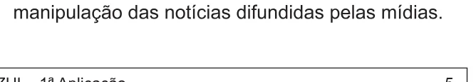 Alternativa E da questão 5 (espanhol) do ENEM 2021 - 1º Dia – Caderno 1 – Azul – Aplicação Regular.