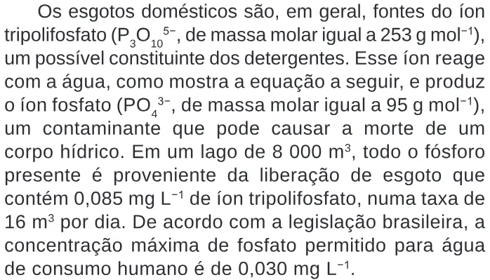 Trecho original com figura, tabela ou fórmula da questão 123 do ENEM 2020 - 2º Dia – Caderno 6 – Cinza – Reaplicação/PPL.
