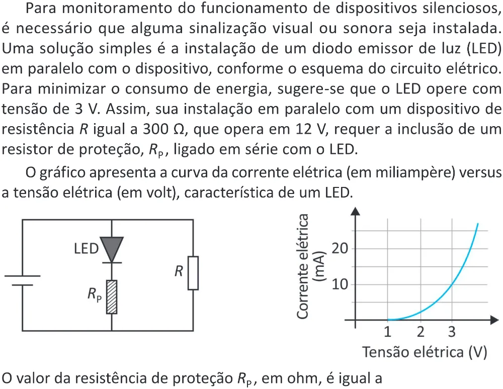 Trecho original com figura, tabela ou fórmula da questão 125 do ENEM 2025 - 2º Dia – Caderno 11 – Laranja (Braile e ledor) – Reaplicação - (Superampliada).