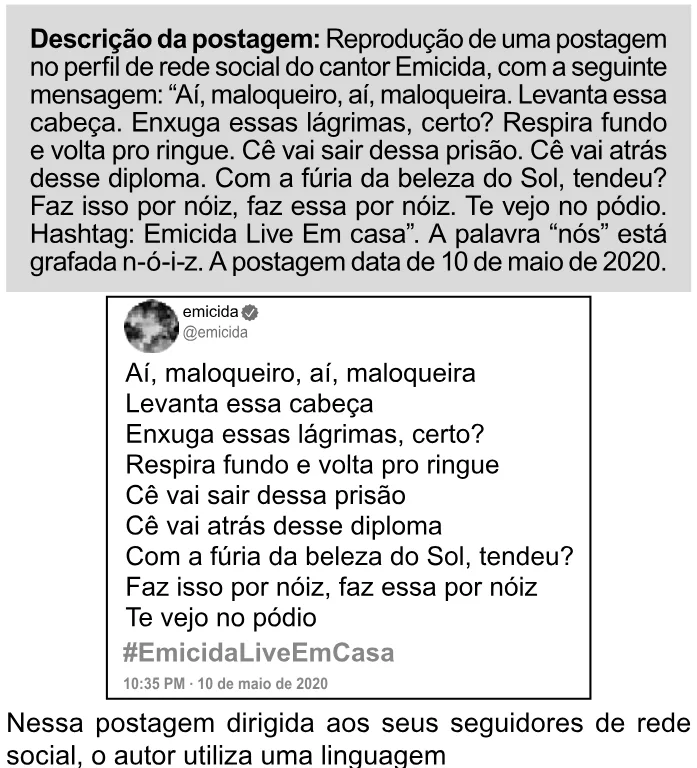 Trecho original com figura, tabela ou fórmula da questão 42 do ENEM 2023 - 1º Dia – Caderno 9 – Laranja (braile e ledor) – Reaplicação/PPL.