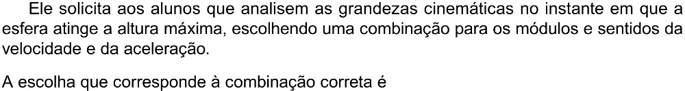 Trecho original com figura, tabela ou fórmula da questão 129 do ENEM 2023 - 2º Dia – Caderno 12 – Verde (Libras) – Aplicação Regular - (Ampliada).