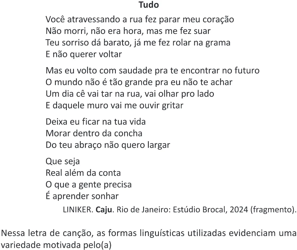 Trecho original com figura, tabela ou fórmula da questão 37 do ENEM 2025 - 1º Dia – Caderno 9 – Laranja (Braile e ledor) – Reaplicação - (Superampliada).