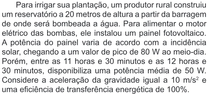 Trecho original com figura, tabela ou fórmula da questão 46 do ENEM 2015 - 1º Dia - Caderno 12 - Branco – Reaplicação/PPL.