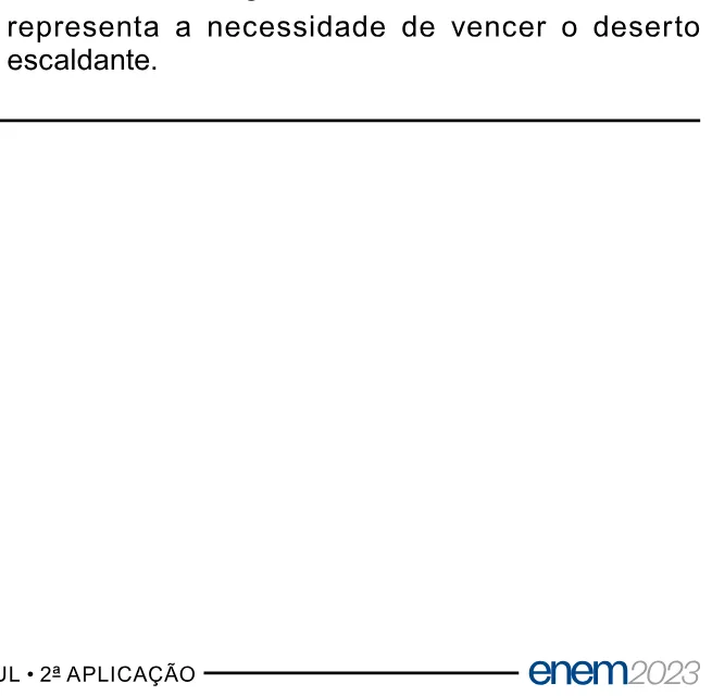 Alternativa E da questão 2 (espanhol) do ENEM 2023 - 1º Dia – Caderno 1 – Azul – Reaplicação/PPL.