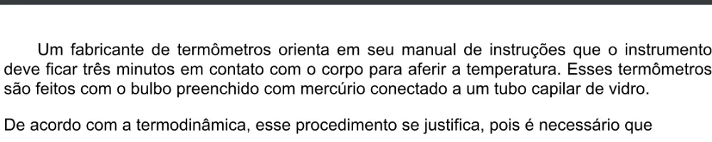 Trecho original com figura, tabela ou fórmula da questão 97 do ENEM 2020 - 2º Dia - Caderno 5 – Amarelo – Aplicação digital.