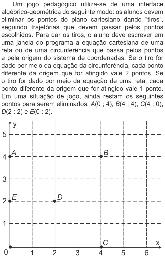 Trecho original com figura, tabela ou fórmula da questão 141 do ENEM 2018 - 2º Dia - Caderno 6 - Cinza – Aplicação regular.