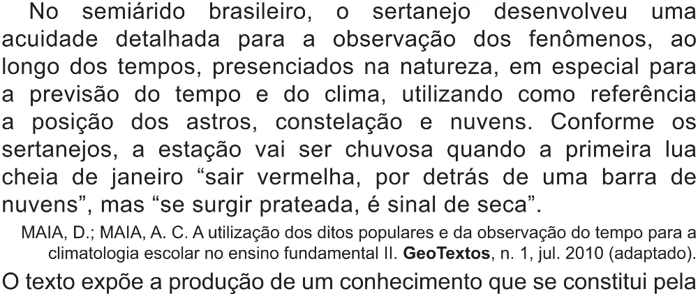 Trecho original com figura, tabela ou fórmula da questão 80 do ENEM 2021 - 1º Dia – Caderno 2 – Amarelo (Superampliada) – Aplicação Regular.