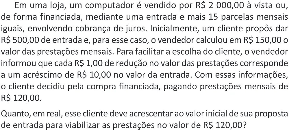 Trecho original com figura, tabela ou fórmula da questão 158 do ENEM 2025 - 2º Dia – Caderno 11 – Laranja (Braile e ledor) – Aplicação Regular - (Superampliada) - Belém, Ananindeua e Marituba.