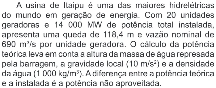 Trecho original com figura, tabela ou fórmula da questão 47 do ENEM 2016 - 1º Dia - Caderno 1 - Azul – Aplicação regular.